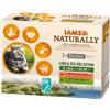 IAMS Naturally Senior - 12 x 85 g Land & Sea Collection
