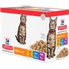 Hill's Science Plan Adult 1-6 Pollo - integrazione: 12 x 85 g Hill's Science Plan Adult Selezione di Pesce