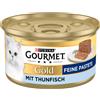 Gourmet Gold Mousse e Paté 12 x 85 g Umido per gatto - Paté: Tonno