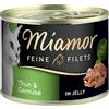 Miamor Delicato Filetto in Gelatina 6 x 185 g - Tonno & Verdure