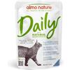 Almo Nature Daily 24 x 70 g umido gatto - Merluzzo e Gamberetti