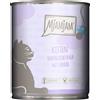 MjAMjAM Kitten 6 x 800 g umido gatto - Vitello & Olio di Salmone