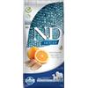 N&D Ocean Dog Multipack risparmio! 2 x 12 kg Farmina N&D Crocchette cane - Ocean Grain Free Adult Medium/Maxi Aringhe & Arancia