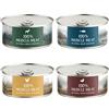 Wild Freedom Adult Instinctive Pacco misto 6 x 70 g Umido per gatto - Misty Mountains Mix: 2x Pollo, 1x Anatra, 1x Cervo, 2x Tonno