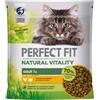Perfect Fit Natural Vitality Adult 1+ Pollo & Tacchino Crocchette per gatti - 650 g