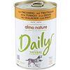 Almo Nature Daily Dog 24 x 400 g umido cane - Tacchino