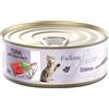 Porta 21 Feline Finest 6 x 85 g Alimento umido per gatti - Kitten Tonno con Aloe