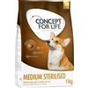 Concept for Life Medium Sterilised Crocchette per cani - 1 kg