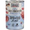MAC's Cat 6 x 400 g umido per gatto - Kitten Vitello & Cuori di Pollo
