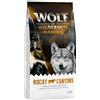 Wolf of Wilderness Multipack risparmio! 2 x 12 kg Wolf of Wilderness Elements Crocchette monoproteiche per cani - Rocky Canyons - Manzo