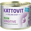 Kattovit Sensitive Ipoallergenico 12 x 175 g Alimento umido per gatti - Tacchino