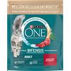 PURINA ONE Adult Manzo & Cereali integrali Crocchette per gatti - Set %: 3 x 750 g