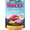 Rocco Junior 6 x 400 g umido per cane - Manzo con Pollo & Patate - NUOVO!