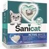 Sanicat Lettiera Sanicat Active White - Set %: 2 x 10 L (ca. 18 kg)