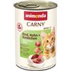 animonda Carny Kitten 12 x 400 g - Manzo, Pollo & Coniglio
