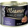 Miamor Delicato Filetto in Gelatina 6 x 185 g - Tonno & Calamari