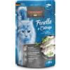 Leonardo Finest Selection Buste 32 x 85 g Alimento umido per gatti - Trota & Catnip