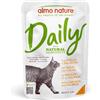 Almo Nature Daily 24 x 70 g umido gatto - Pollo e Salmone