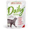 Almo Nature Daily 24 x 70 g umido gatto - Pollo e Manzo