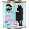 Cosma Nature 6 x 280 g Alimento umido per gatti - Pollo & Prosciutto di Pollo