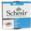 Schesir 6 x 150 g Alimento umido per cani - Tonno