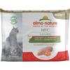 Almo Nature HFC Natural Buste 6 x 55 g Alimento umido per gatti - Pollo e Gamberetti