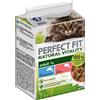Perfect Fit Natural Vitality Adult 1+ con Pesce alimento umido per gatti - 6 x 50 g Pesce d'alto mare e Salmone