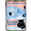 Lucky Lou Adult 24 x 400 g umido gatto - Pollame e Fagiano
