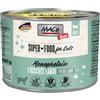 MAC's Cat Mono Sensitive 12 x 200 g Alimento umido per gatti - Mix: 6 x Tacchino + 6 x Agnello
