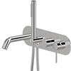 Newform - XT gruppo doccia + incasso con doccetta e deviatore a 2 vie - 4272E+31031