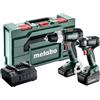 Metabo BSLBL+SSD200LTBL -Akku-Schlagbohrschrauber, Akku-Schlagschrauber incl. batería recargable, incl. cargador