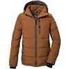 G.I.G.A. DX Uomo Giacca trapuntata/giacca funzionale con cappuccio senza zip GW 27 MN QLTD JCKT, hellrost, 3XL, 41870-000