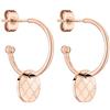 Tamaris Orecchini acciaio inox oro rosa TJ-0057-E-18
