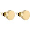 Liebeskind Berlin orecchini a bottone LJ-0050-E-07 acciaio inossidabile IP oro
