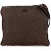 Gucci Pre-Owned - Borsa a tracolla in tela GG 2000-2015 - Donna - pelle di vitello/tela - Taglia unica - Marrone