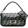 Fendi Pre-Owned - Borsa a tracolla Zucca PVC baguette media 2010-2023 - Donna - PVC/pelle di vitello - Taglia unica - Nero