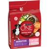 PURINA ONE Medium/Maxi Sensitive Salmone Crocchette per cane - 2,5 kg