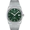 Tissot PRX Orologio Uomo Automatico Verde T137.407.11.091.00 Acciaio, Grigio, Minimalista, Vestito