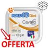 Forza10 Dog Solo Diet Cavallo - Vaschetta Da 100 Gr - CONFEZIONE RISPARMIO