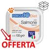Forza10 Dog Solo Diet Salmone - Vaschetta Da 100 Gr - CONFEZIONE RISPARMIO