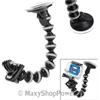 MAXY SUPPORTO VENTOSA SNODABILE DA AUTO PER GOPRO HD HERO - NILOX - ACTION CAM BLACK