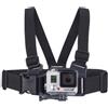 MAXY FASCIA ELASTICA SPORT TORACE JUNIOR PER BIMBI BLACK PER GOPRO NYLOX TREVI AKASO APEXCAM COOAU WOLFANG EZVIZ