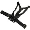 MAXY FASCIA ELASTICA SPORT TORACE REGOLABILE DCS121 PER ACTION CAM BLACK PER GOPRO NYLOX TREVI AKASO APEXCAM COOAU WOLFANG EZVIZ