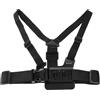 PULUZ FASCIA ELASTICA SPORT TORACE REGOLABILE BLACK PER GOPRO NYLOX TREVI AKASO APEXCAM COOAU WOLFANG EZVIZ