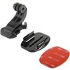 PULUZ SUPPORTO ADESIVO AUTO PER GOPRO NYLOX TREVI AKASO APEXCAM COOAU WOLFANG EZVIZ