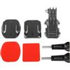 PULUZ SUPPORTO ADESIVO AUTO PER GOPRO NYLOX TREVI AKASO APEXCAM COOAU WOLFANG EZVIZ