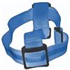 MAXY SUPPORTO ELASTICO DA CASCO REGOLABILE ST-24 PER GOPRO HD HERO - NILOX - ACTION CAM BLU