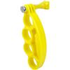 MAXY SUPPORTO IMPUGNATURA MANO SALDA KNUCK YELLOW PER GOPRO NYLOX TREVI AKASO APEXCAM COOAU WOLFANG EZVIZ
