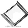 NOKIA COVER ANTERIORE ORIGINALE FRAME PER E65 SILVER