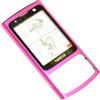 NOKIA COVER ANTERIORE ORIGINALE FRONTALE PER 6700 SLIDE PINK